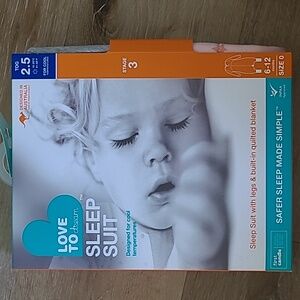 Love to Dream Warm Baby Sleep Suit (6-12 Mo), Super Soft Temp Regulating Sleep